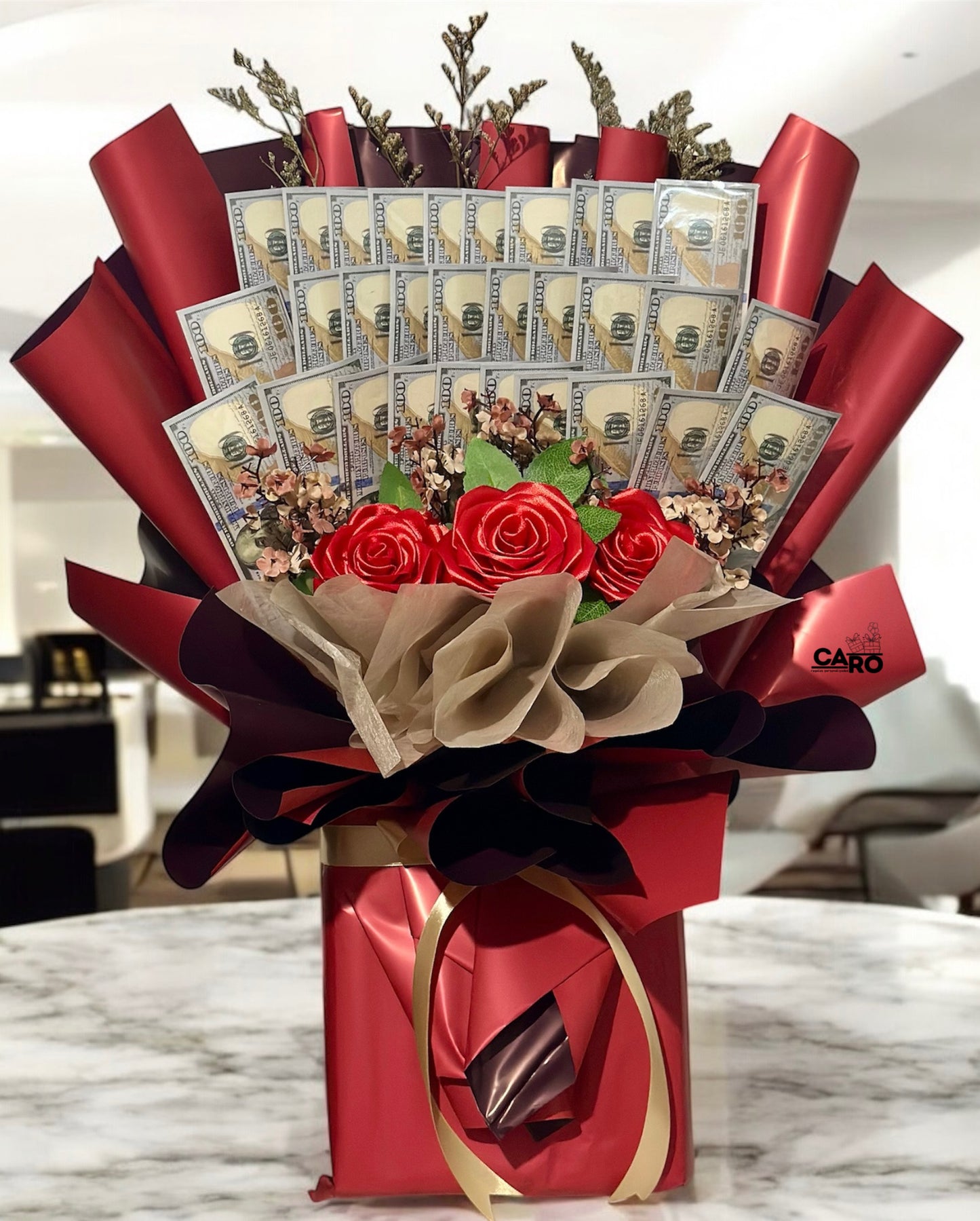 Flat Money Bouquet